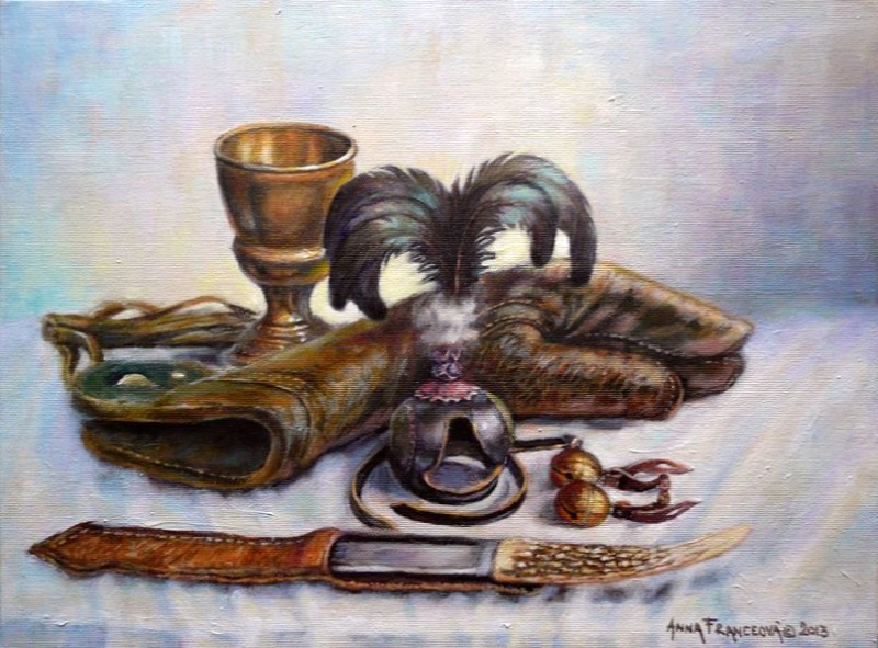 Falconry Still life